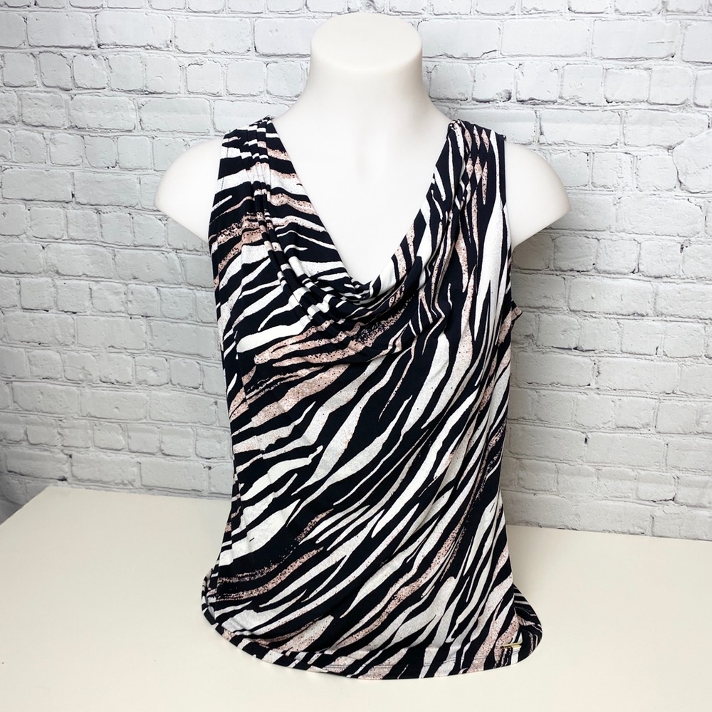 Calvin Klein | Zebra Sleeveless Top